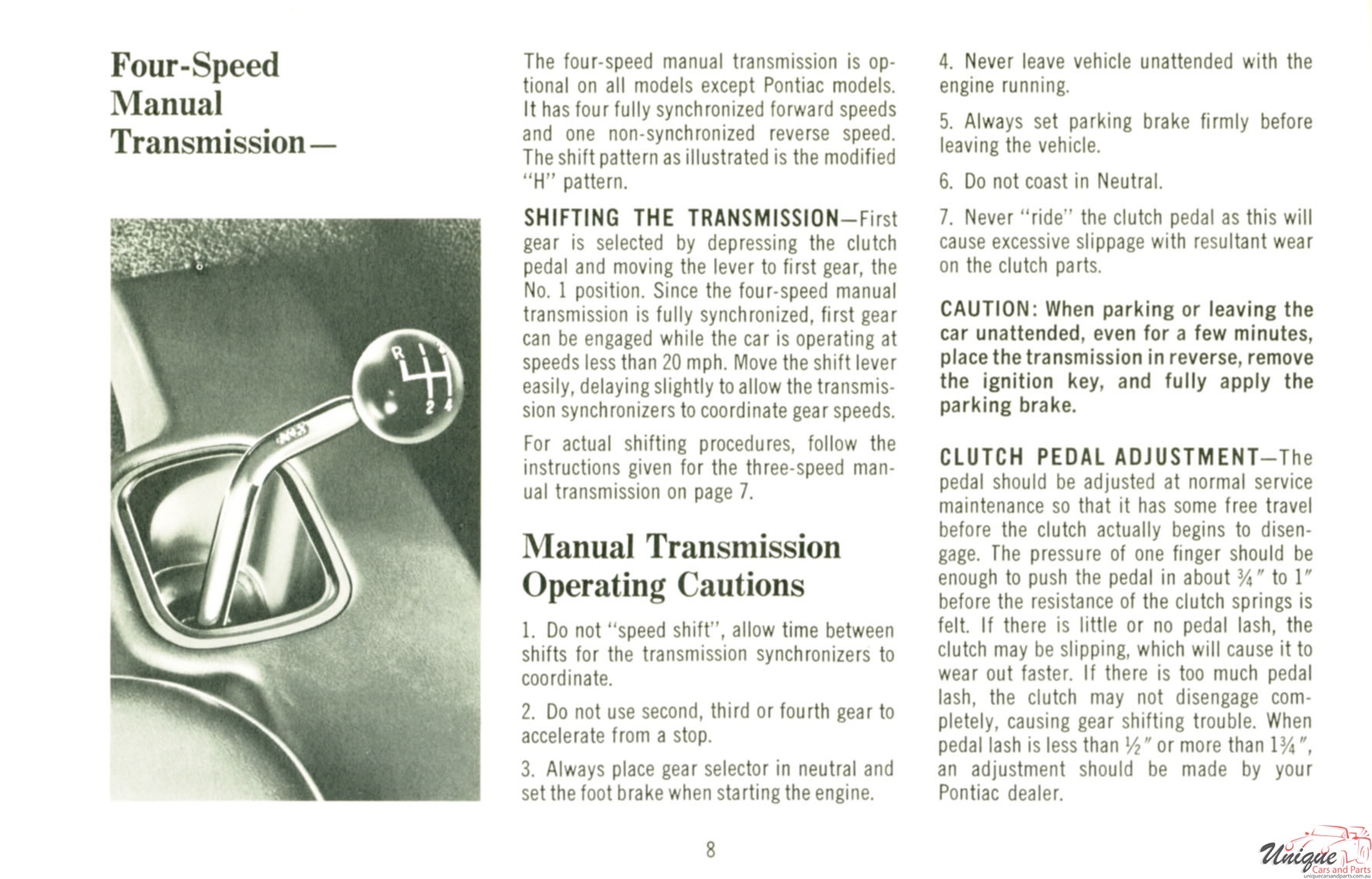 1969 Pontiac Owners Manual Page 23